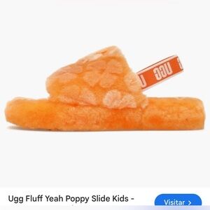 UGG Kids Fluff Yeah Poppy Slide